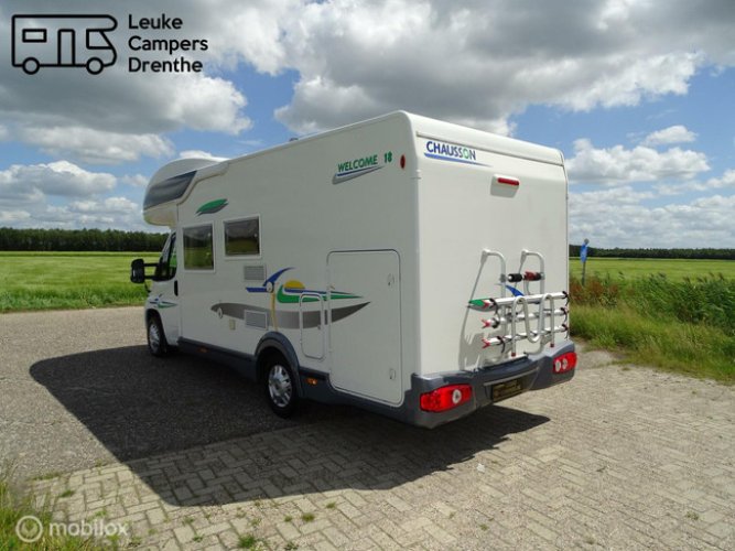 Chausson Welcome 18, unieke camper een xl alkoof en garage,top-indeling! foto: 6