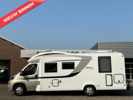 Bürstner Ixeo time it 745 Fiat 2.3 130pk | Queens-bed | Elektr.hefbed | 2x Airco | Douche/ wc | TOPSTAAT