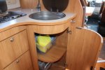 Adria Coral S 670 SLT , Halve-dinette, zijbank ,  2 draaistoelen, enkele-bedden- laag , airco, Bj. 2010 Marum ( Groningen ) foto: 18