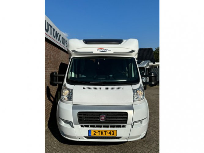 Carado (Hymer) T 448 Fiat 2.3 131pk Euro 5 | Lengte-bedden | Douche/ wc | Garage | Fiets-lift | Orig. NL | 81dkm | TOPSTAAT foto: 10