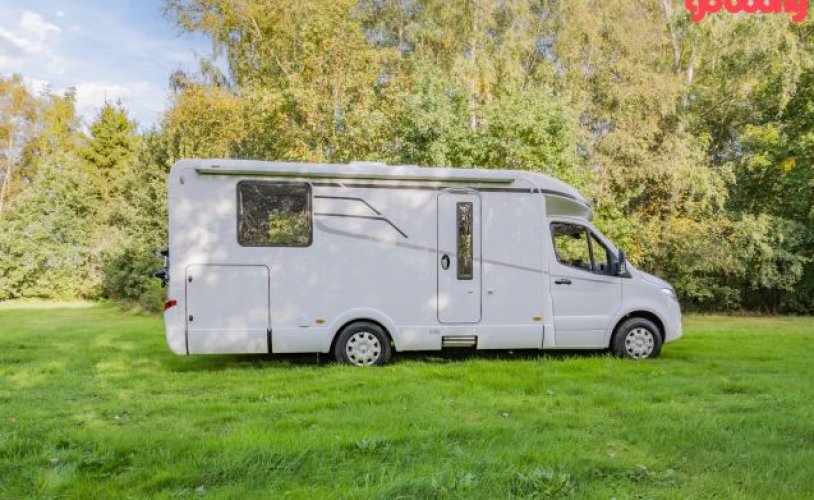 Hymer 4 pers. Rent a Hymer camper in Grolloo? From € 115 pd - Goboony photo: 0