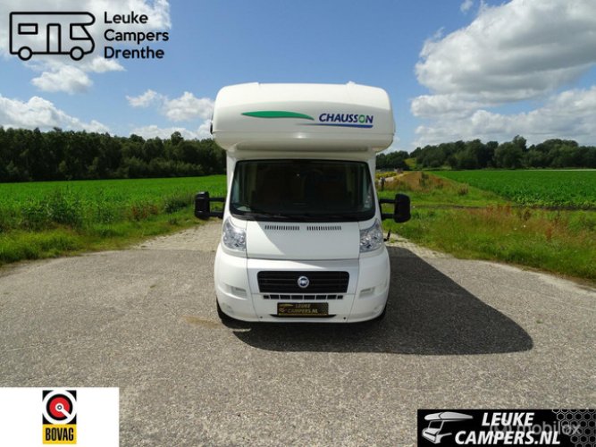 Chausson Welcome 18, unieke camper een xl alkoof en garage,top-indeling! foto: 1