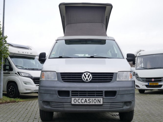 Volkswagen T5 Transporter, matrícula de autocaravana, techo superior para dormir, ¡4 personas! foto: 1