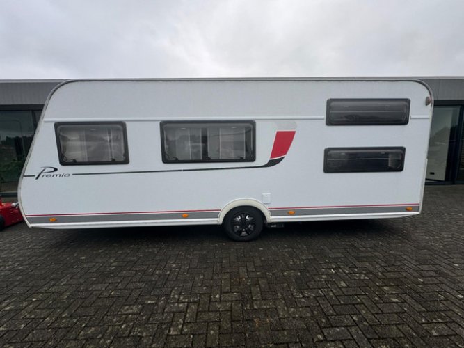 Bürstner Premio 530 TK, STAPELBED, MOVER, INCLUSIEF NIEUWE DOREMA VOORTENT TWV €1500.-