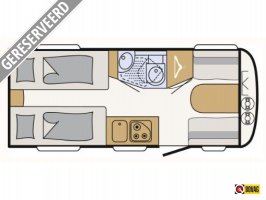 Dethleffs C'Joy 460 LE mover / luifel 