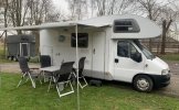 Knaus 6 pers. Vous souhaitez louer un camping-car Knaus à Makkum ? A partir de 103 € p.j. - Photo Goboony : 0