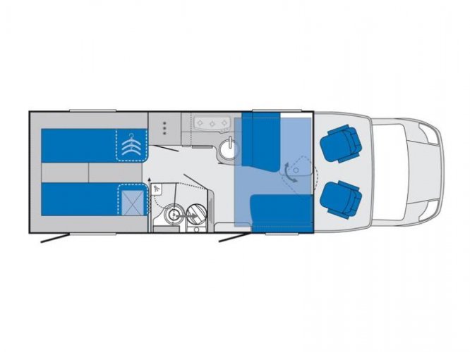 Knaus Sky Wave 700 MEG - BORCULO  foto: 17