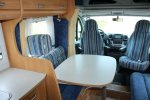 Chausson Welcome 70, 2.3 MultiJ 130 PK, Motor / Dak airco, Half-integraal, Zit groep met 2 draaistoelen, Fransbed, Bj. 2007 Marum (GR) foto: 7