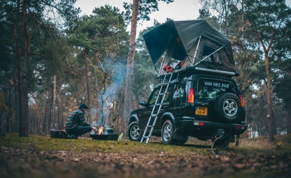 Land Rover Discovery avec tente de toit ! à partir de 72,00 € par