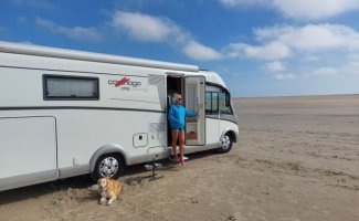 Carthage 2 pers. Rent a Carthage motorhome in Zeewolde? From € 194 pd - Goboony
