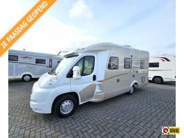 Lit fixe Hymer T654 SL/2008/édition or