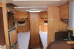 Adria Coral S 670 SLT , Halve-dinette, zijbank ,  2 draaistoelen, enkele-bedden- laag , airco, Bj. 2010 Marum ( Groningen ) foto: 9