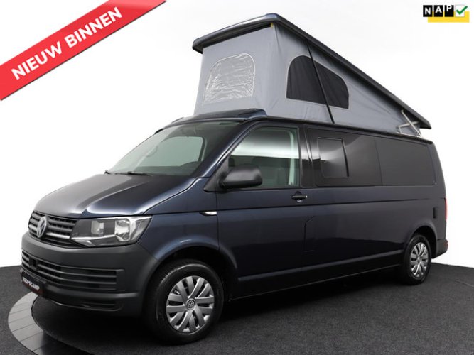 Volkswagen Transporter Buscamper 2.0TDI 115Pk Lang Inbouw nieuw California-look | 5-zitpl./4-slaapplaatsen | Slaaphefdak |NW.STAAT hoofdfoto: 1