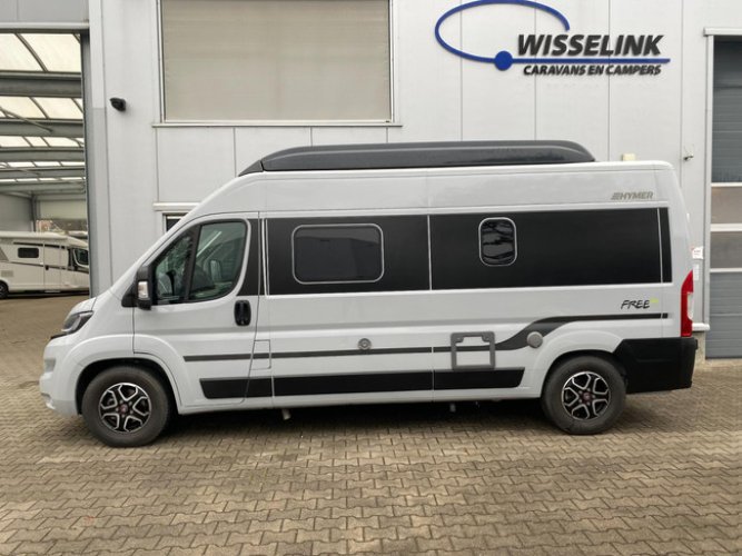 Hymer Free 600 Campus Hefdak 4 persoons 9-G Automaat 160pk Fiat INCLUSIEF STALLING foto: 22