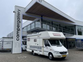 LMC Liberty Alkoof DWARSBED + HEFBED MERCEDES XXL GARAGE