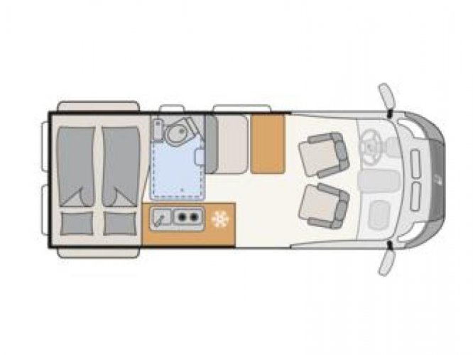 Dethleffs Globetrail 600 DR VW / automaat / dwarsbed 