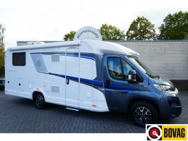 Knaus Sky Ti 700 MEG 150 pk AUTOMAAT Euro 6 Fiat Ducato **Enkele bedden/Satelliet TV/Navi/Camera/Slechts 38.466 km/Als nieuw**