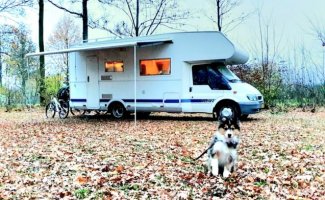 Chausson 7 pers. Want to rent a Chausson camper in Alphen aan Den Rijn? From €79 pd - Goboony