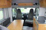 Knaus Semi-integrated, French bed, Front swivel seats, engine air conditioning, Sun TI tow bar. Marum photo: 3