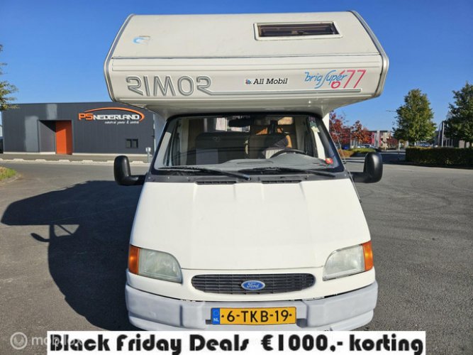 Ford RIMOR gezinscamper 2.5Turbo 101PK ☆6zit/slaapplaatsen☆ foto: 7