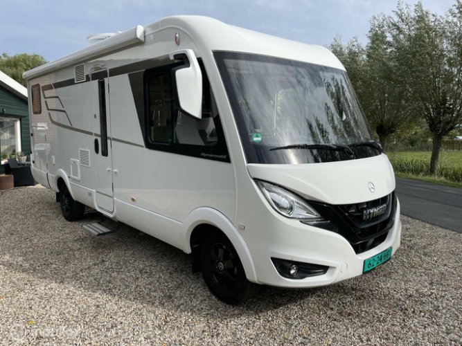 Hymer B-MCI 680 Mercedes 170-PK Automaat Integraal 2x Enkele bedden & Hefbed Nw.staat en uniek weinig km's! (Kans!) hoofdfoto: 1