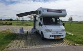 Dethleff's 5 pers. Rent a Dethleffs camper in Dordrecht? From €67 pd - Goboony photo: 1