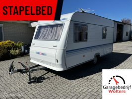 Adria 430 DK stapelbed treinzit lichtgewicht