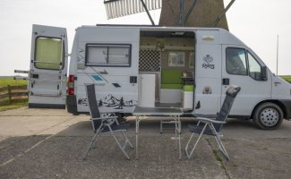 Fiat 2 pers. Rent a Fiat camper in Makkum? From € 73 pd - Goboony