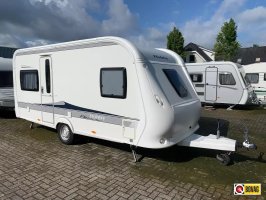 Hobby De Luxe 460 UFE Fietsendrager/Voortent 