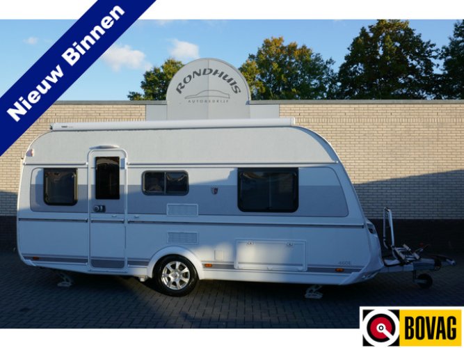 Tabbert Da Vinci 460e **Enkele bedden/Mover/Casetteluifel/Fietsendrager/1e eigenaar/Zeer nette caravan** foto: 0