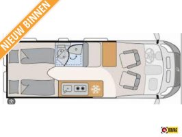 Hymer Tramp CL Exclusive L 674 CL - 2 APARTE BEDDEN