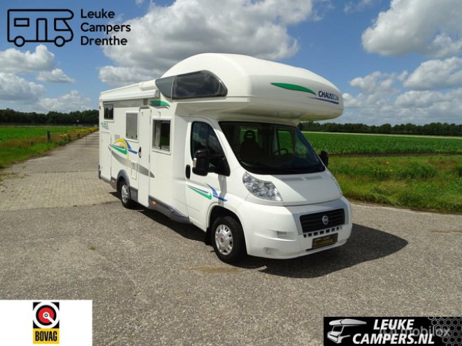 Chausson Welcome 18, unieke camper een xl alkoof en garage,top-indeling!