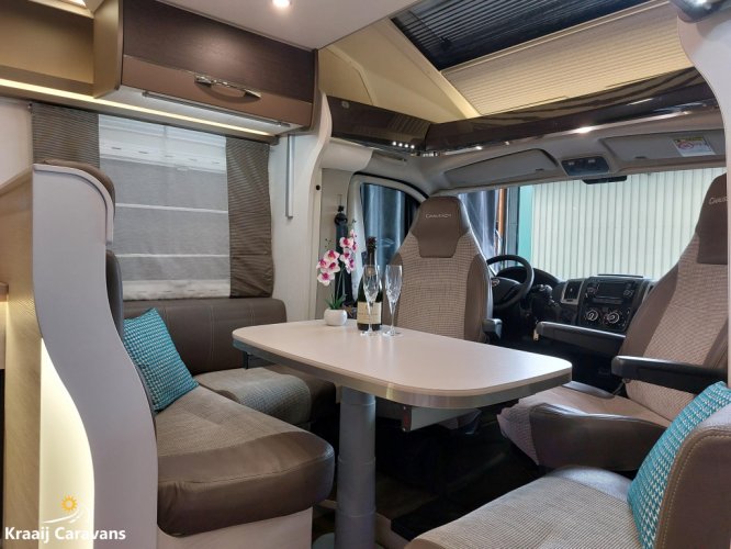 CHAUSSON WELCOME 718 XLB Hefbed Queensbed Luifel Airco TV 4/5 persoons foto: 6