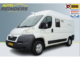 Peugeot Boxer 130pk Euro 5 + Airco/ Groot bed/ Camera/ Koelkast/ Nette Buscamper!