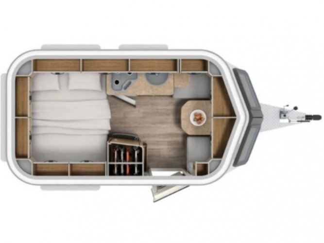 Eriba Touring Pan Familia 310 Legend VAST BED INCLUSIEF STALLING