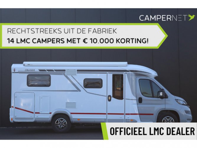 LMC Cruiser T662G 140pk JTD 9-Traps Automaat | Lengtebedden | Panoramadak | Nieuw uit voorraad leverbaar | foto: 1