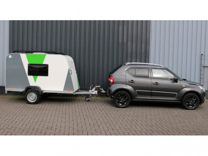 Oehoe Nature Oehoe Nature | direct leverbaar| minicaravan| dakdragers| 2 personen|