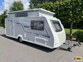 Trigano Silver 420 CP Hefdak caravan + STALLING 