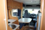 Chausson Welcome 70, 2.3 MultiJ 130 PK, Motor / Dak airco, Half-integraal, Zit groep met 2 draaistoelen, Fransbed, Bj. 2007 Marum (GR) foto: 10