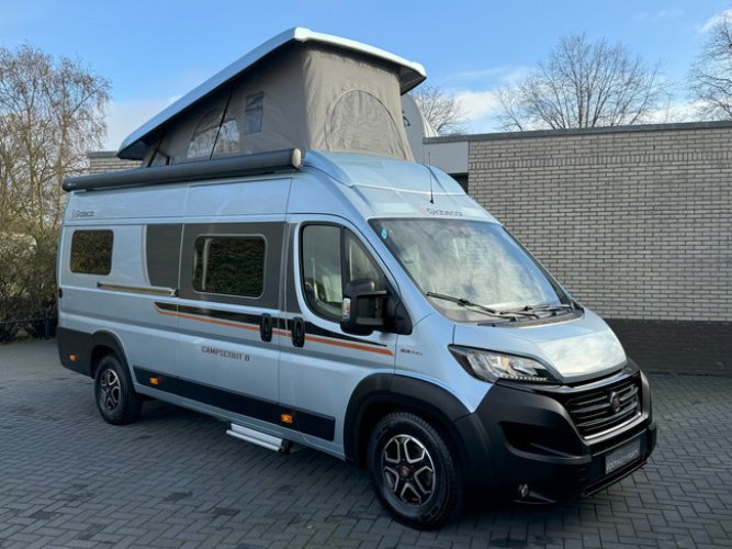 Pössl Globecar Campscout B 640 Hefdak 180 pk AUTOMAAT Euro6 Fiat Ducato Maxi**Lengtebedden/5 slaapplaatsen/Bomvol opties/2e eigenaar/S foto: 1