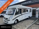 Hymer B598 Premiumline Queen bed Lift-down bed Canopy Solar panel photo: 2