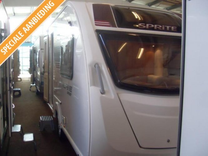 Sprite Alpine Sport 390 met een nieuwe voortent  hoofdfoto: 1