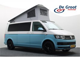 Volkswagen Transporter T6 Buscamper 2.0 TDI L2H1 California Look, 4 slaapplaatsen, Slaaphefdak, Apple CarPlay, Camera, 19''