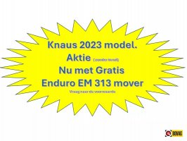 Knaus Sudwind 60 ans 460 EU 2023 Promotion déménageur gratuit