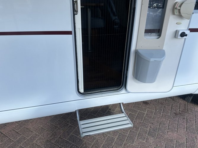 Hymer EX 578 150 pk org nl camper nap logisch euro 5 enkele bedden+hefbed luifel grote garage elktr schotel 2x tv camera oven