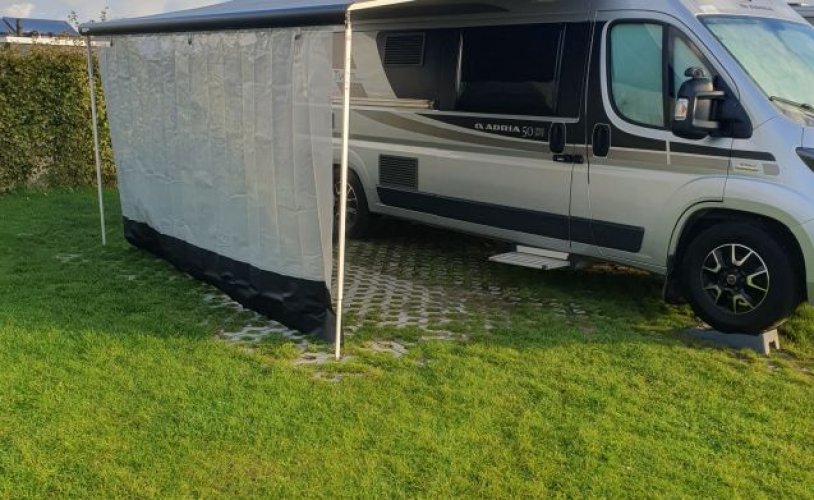 Adria Mobil 3 pers. Want to rent an Adria Mobil camper in Geldermalsen? From €85 per day - Goboony photo: 1