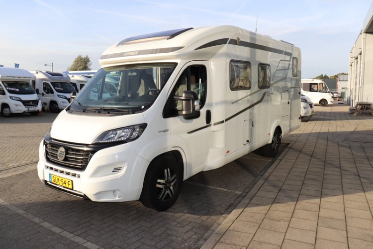 Hymer T 678 CL 60 jaren editie maxi chassis AUTOMAAT 150 pk enkele bedden + hefbed (56  foto: 5