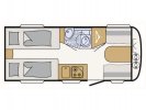 Dethleffs C'Joy 460 LE lichtgewicht / lengtebed  foto: 1