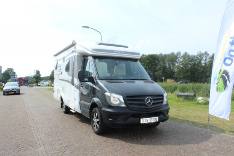 Hymer MLT 580 AUTOMAAT Merc 314 CDI 163 PK Enkele-bedden, L zit, draaistoelen, draaistoelen, Eerste eigenaar, Bj. 2017 Marum (Groningen)