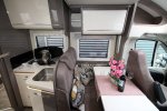 Mobilvetta K silver 54*Queens bed + pull-down bed* photo: 4